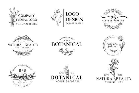 Download Botanical &amp; Floral Logo - Logo Collection