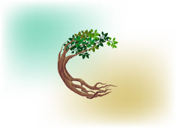 Download Abstract Tree Logo with Circular Shapes - Logo Collection