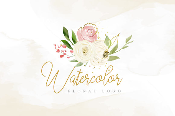 Download Watercolor Floral Logo Template - Logo Collection