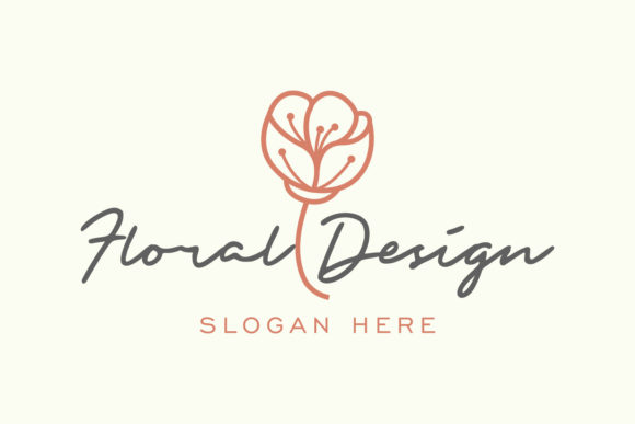 Download Floral Logo Design Concept Premium - Logo Collection