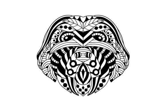 Download Golden Doodle, Mandala - Golden Collection