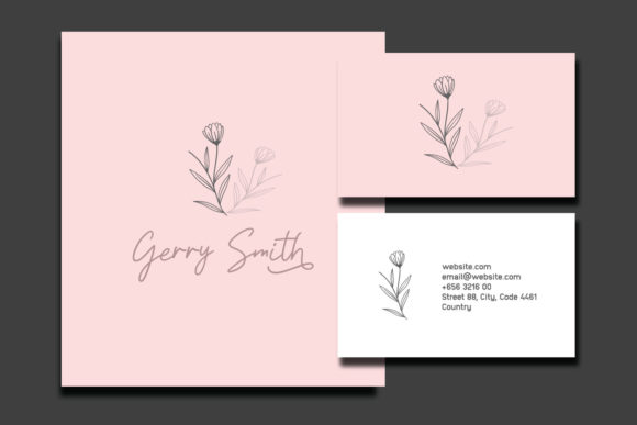 Download Floral Logo &amp; Business Card Templates - Logo Collection