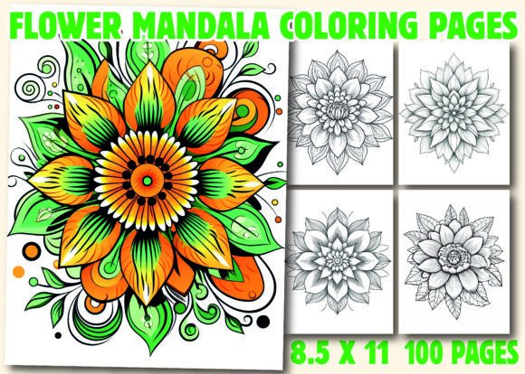Download Flower Mandala Coloring Pages - Flower mandala Collection